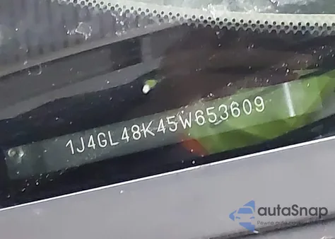 2005 Jeep Liberty Sport from USA, damaged, VIN 1J4GL48K45W653609